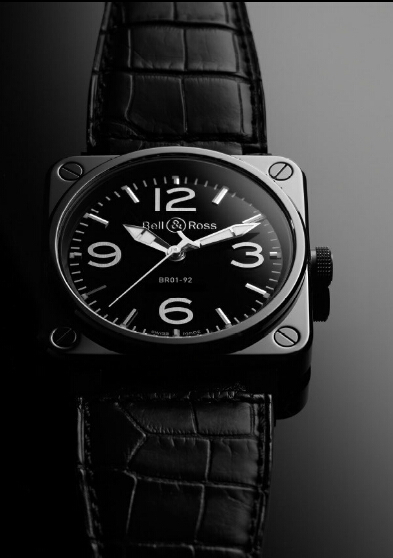 Bell & Ross BR 01 Black Ceramic BR0192-BL-CER/SCR replica watch - Click Image to Close